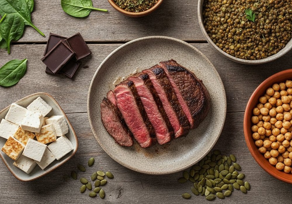 Aliments riches en fer : la liste complète pour éviter la carence