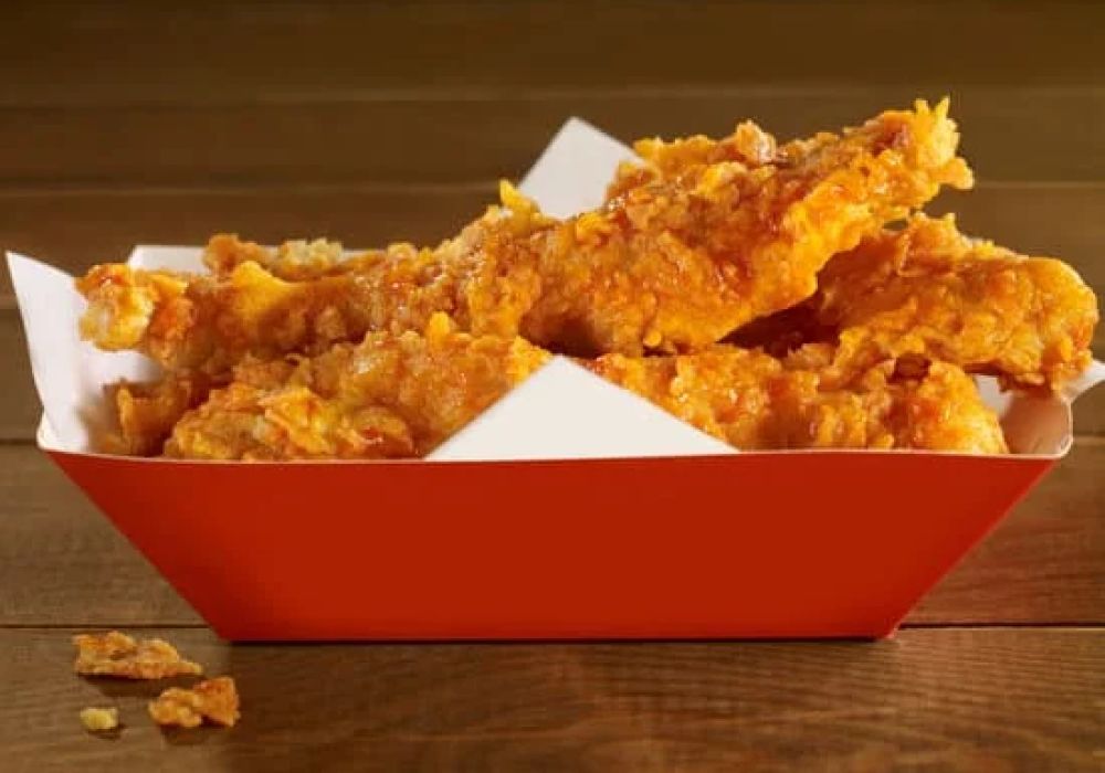 Calories Tenders KFC : tableau par portion (1 à 10)