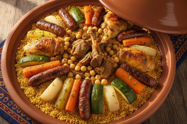Calories Couscous Royal : Portion Restaurant vs Maison