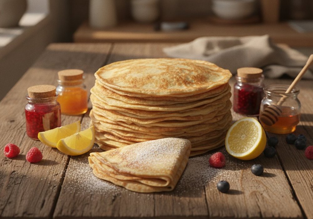 Calories d'une Crêpe Sucrée : Sucre, Nutella, Confiture