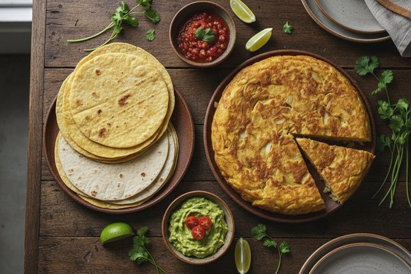 Calories de la tortilla : espagnole vs mexicaine, le comparatif