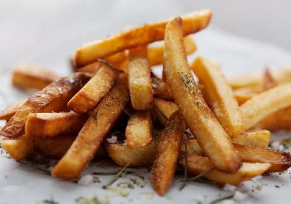Combien de calories dans les frites ?
