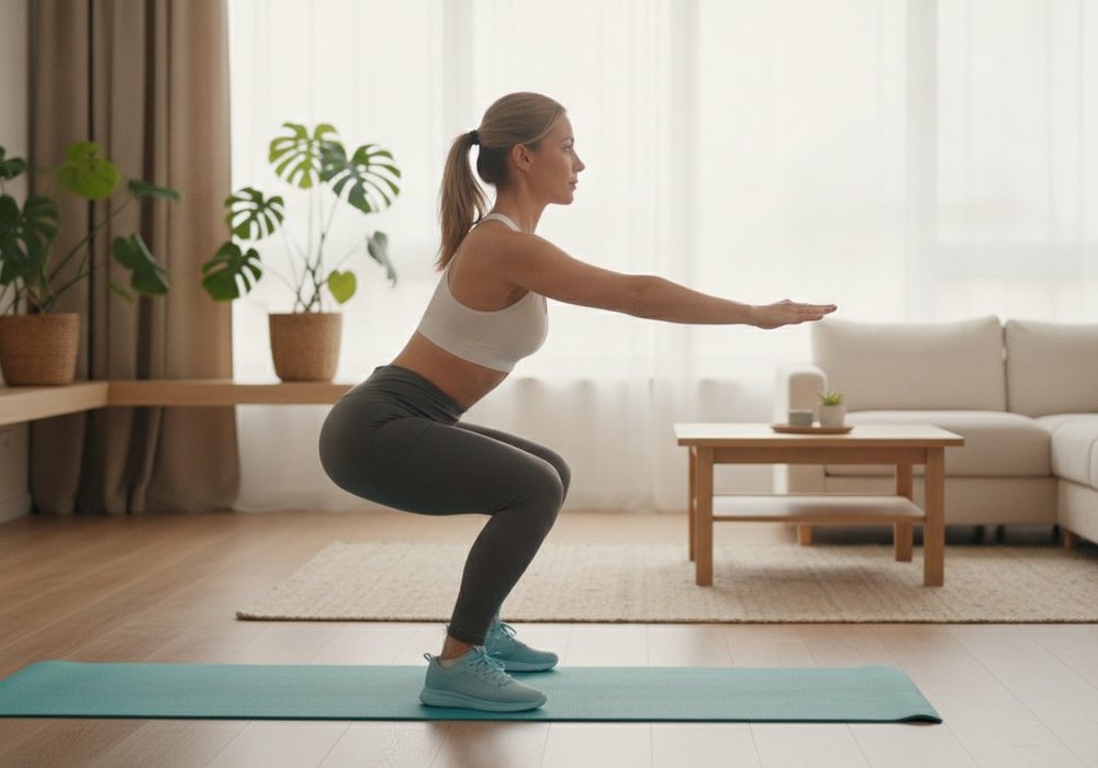 Combien de squats par jour ? Le volume utile selon votre niveau
