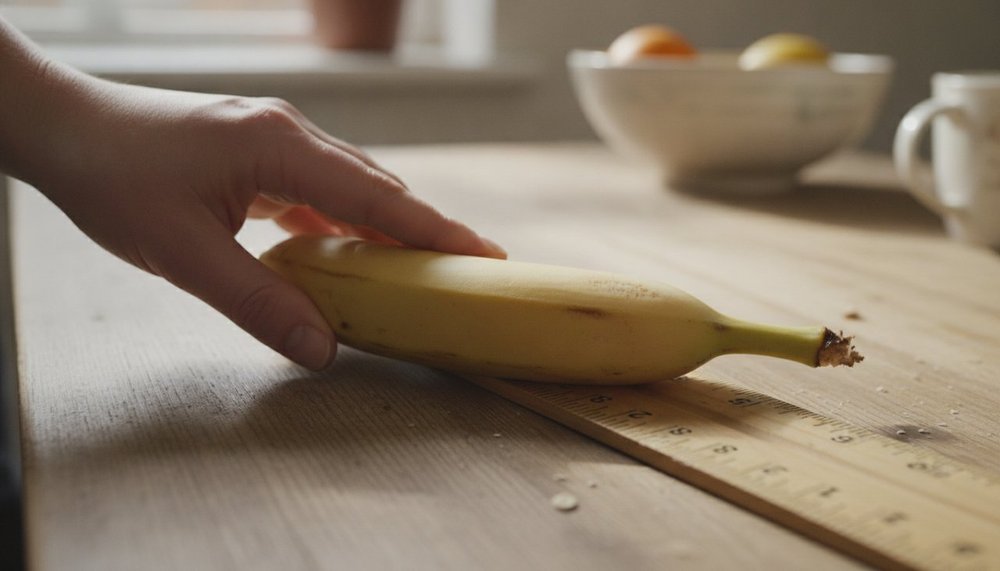 Estimer le poids d'une banane à l'œil grâce à sa longueur