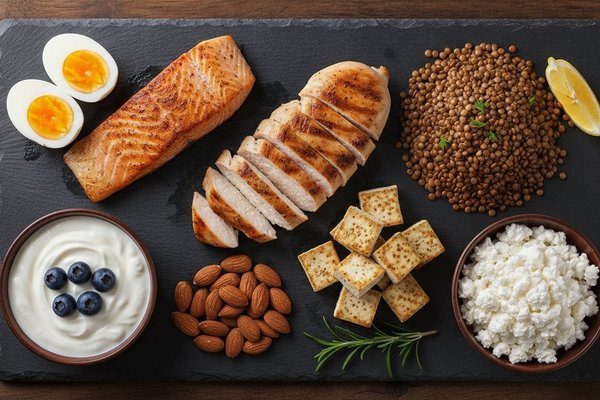Comment manger 100 g de protéines par jour ? Menus, aliments et répartition