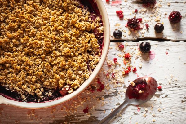 Le crumble, la gourmandise irrésistible et facile à réaliser