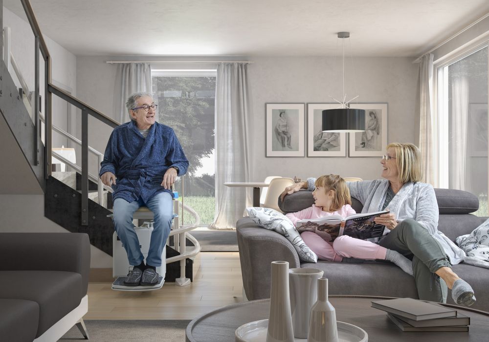 Les monte-escaliers : des dispositifs ingénieux qui facilitent la vie des personnes âgées
