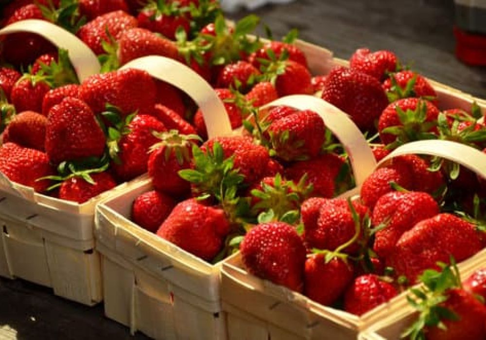 Calories des fraises (500 g, 100 g) : valeurs nutritionnelles 2026