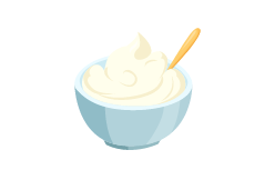crèmes et spécialités à base de crème