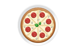 pizzas, tartes et crêpes salées