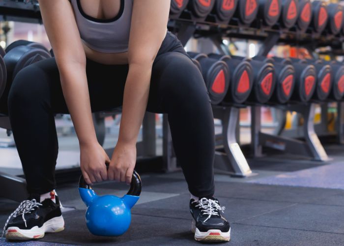 squat sumo en salle